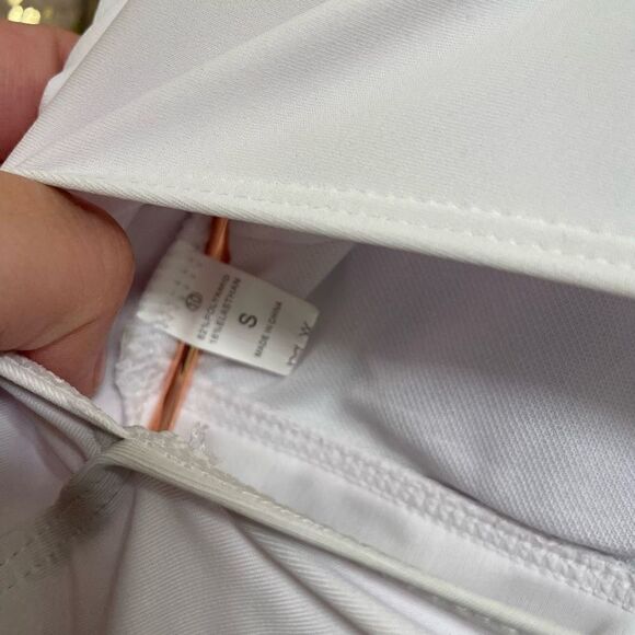 SHEIN white one piece strappy cutout swimsuit, S NWOT - Picture 5 of 5